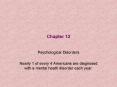 Psychological Disorders PowerPoint PPT Presentation