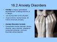 16'2 Anxiety Disorders PowerPoint PPT Presentation