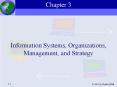 Information Systems, Organizations, Management, and Strategy PowerPoint PPT Presentation