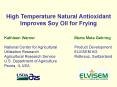 High Temperature Natural Antioxidant Improves Soy Oil for Frying PowerPoint PPT Presentation