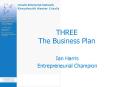 THREE The Business Plan PowerPoint PPT Presentation