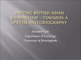 Writing British Asian Birmingham  PowerPoint PPT Presentation
