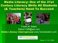 Media Literacy: One of the 21st Century Literacy Skills All Students ( PowerPoint PPT Presentation