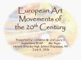 European Art of the 20th Century PowerPoint PPT Presentation