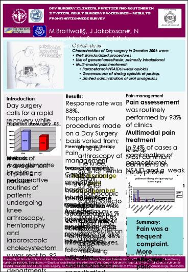 Post discharge pain management