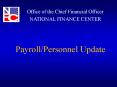 PayrollPersonnel Update PowerPoint PPT Presentation