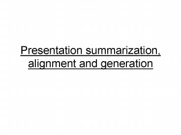 presentation player overlay