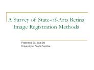 A Survey of State-of-Arts Retina Image Registration Methods