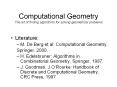 Computational Geometry The art of finding algorithms for solving geometrical problems PowerPoint PPT Presentation