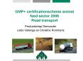 GMP  certificationscheme animal feed sector 2006 Road transport PowerPoint PPT Presentation