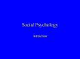 Social Psychology PowerPoint PPT Presentation