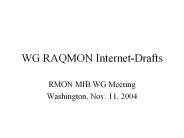 WG RAQMON Internet-Drafts