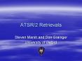 ATSR/2 Retrievals PowerPoint PPT Presentation