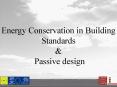Energy Conservation in Building Standards PowerPoint PPT Presentation