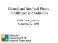 Ethanol and Biodiesel Plants  PowerPoint PPT Presentation