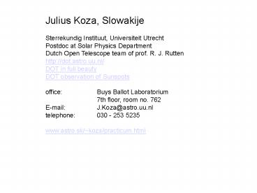 The Galilean Moons of Jupiter