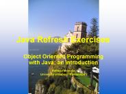 Java Refresh Exercises