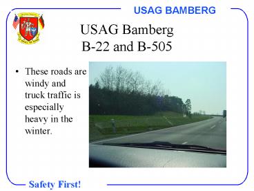 USAG Bamberg B22 and B505