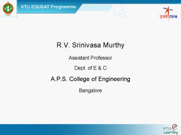 R'V' Srinivasa Murthy