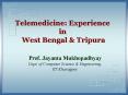 Telemedicine: Experience PowerPoint PPT Presentation