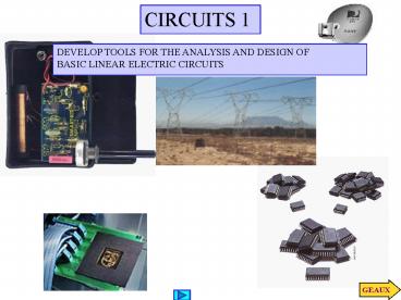 CIRCUITS 1