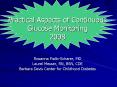 Practical Aspects of Continuous Glucose Monitoring 2008 PowerPoint PPT Presentation
