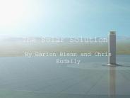 The Solar Solution