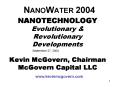 NANOTECHNOLOGY Evolutionary PowerPoint PPT Presentation