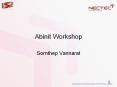 Abinit Workshop PowerPoint PPT Presentation