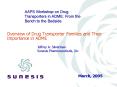 Overview of Drug Transporter Families and Their Importance in ADME PowerPoint PPT Presentation