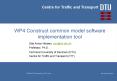WP4 Construct common model software implementation tool PowerPoint PPT Presentation