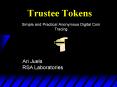 Trustee Tokens PowerPoint PPT Presentation