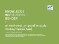 KNOWLEDGE INSTITUTIONS GENDER : an eastwest comparative study PowerPoint PPT Presentation