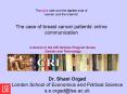 Dr' Shani Orgad PowerPoint PPT Presentation