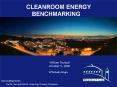 Cleanroom Energy Benchmarking Results PowerPoint PPT Presentation
