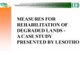 IMPLEMENTATION OF THE UNCCD: A CASE STUDY OF THE NEYC AND EMPR PROJECTS IN LESOTHO PowerPoint PPT Presentation