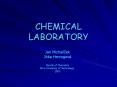 CHEMICAL LABORATORY PowerPoint PPT Presentation