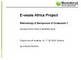 Ewaste Africa Project PowerPoint PPT Presentation