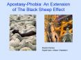 Apostasy-Phobia: An Extension of The Black Sheep Effect PowerPoint PPT Presentation