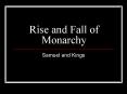 Rise and Fall of Monarchy PowerPoint PPT Presentation