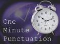 One Minute Punctuation PowerPoint PPT Presentation