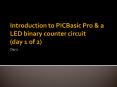 Introduction to PICBasic Pro PowerPoint PPT Presentation