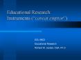 Educational Research: Instruments caveat emptor PowerPoint PPT Presentation