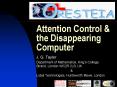 Attention Control PowerPoint PPT Presentation