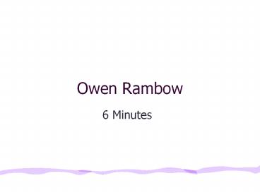 Owen Rambow