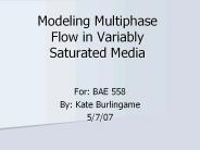 Modeling%20Multiphase%20Flow%20in%20Variably%20Saturated%20Media