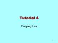 Company Law PowerPoint PPT Presentation