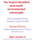 The%20largest%20identified%20man-made%20environmental%20catastrophe PowerPoint PPT Presentation