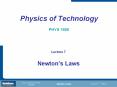 Physics of Technology PHYS 1800 PowerPoint PPT Presentation