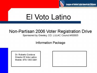 El Votos Latinos